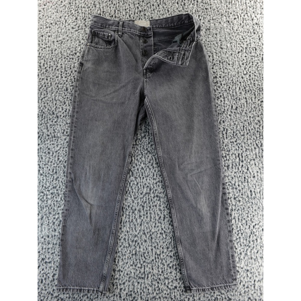 Everlane The 90s Cheeks Jean Women's Black Organic Cotton Size 29 Regular